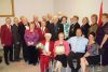 Members of the Oddfellows and Rebekahs of Harrowsmith who were awarded jewels for their many years of dedicated service