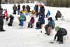 Sydenham Lake was the place to be for kids of all ages Sunday for the premier Children’s Ice Fishing Derby. Photo/Craig Bakay