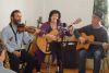 Victor Maltby, Linda Grenier and Dave Tilston of The Long Sault Trio at MERA