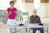 Friends of the Salmon River president Susan Moore and founder/ resident environmental scientist Gray Merriam addressing Central Frontenac Council last week. Photo/Craig Bakay