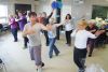 Tim White leads a Zumba class at the Sharbot Lake Medical Centre for the SLFHT&#039;s Earth Day Spring Fling event for seniors