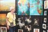Carla Miedema, who has exhibited in all 22 of the Bon Echo Art Exhibitions, says “I’m an experimenter, I have fun with my art.”