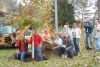 members of the Friends of Arden and Salmon Rivers groups with Marsha and Aaron Beebe of Napanee Home Hardware and Dan Baker of Tree Canada at the National Tree Day planting event at Arden Recreational Park on October 2.