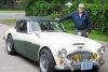 Mike Maloney proudly stands next to his 1966 Austin-Healey which, along with Barry Splaine&#039;s 1966 Thunderbird, will be among the classic cars on display at the Classic Theatre Festival&#039;s season opener July 13.