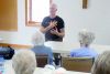 Mark Powell, a local paramedic with Frontenac Paramedic Services, headed up a seniors First Aid/ CPR workshop in Sharbot Lake on March 30.