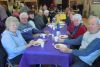 Saturday diners enjoy the Sharbot Lake and District Lions last regular Saturday morning all-you-can-eat breakfast at Oso hall on March 28