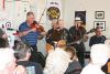 The band (Mark Hannah, Eric Labelle, Walter Cameron, Marlyn Schlievert, Eddie Ashton and Kevin Topping) entertained a packed house as Snow Road Station celebrated the official opening of its former schoolhouse into a community centre last Saturday. Photo/Craig Bakay