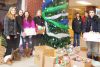 tudents in GREC&#039;s Lakers program with some of the 1000 food items collected and donated to the local food bank