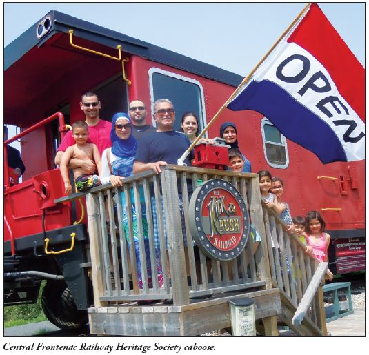 central frontenac railway heritage