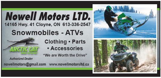 nowell motors ad