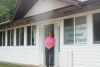 Rev. Judith Evenden at the new Land O&#039;Lakes Emmanuel Church, which is currently undergoing renovations in Northbrook.