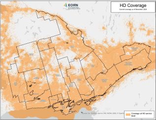 EORN Reports Back To Frontenac County On Cell Gap Coverage