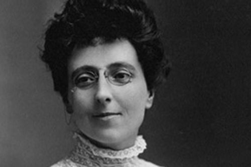 Lucy Maud Montgomery scholar Laura Robinson at the Sydenham public library. Her multi-media exhibit on Lucy Maud Montgomery and the Canadian Home front during WWl will be on display at the central branch of the Kingston Public Library until Saturday September 27.  