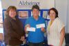 L-r, Vicki Poffley, Ruth Wark and Cheryl Bingley at the Snow Road Snowmobile Club&#039;s Saturday breakfast fundraiser for Alzheimer’s      