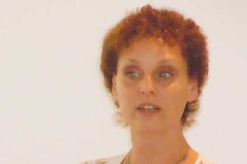Co-founder of the Stephen Lewis Foundation and the Grandmothers to Grandmothers campaign Ilana Landsberg-Lewis spoke in Verona at a special information session there on September 27