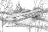 John Duchene&#039;s conception of Friends of Arden bridge proposal for Arden Park