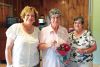 President Marily Seitz, Edith Beaulieu, Secretary Betty Kelford