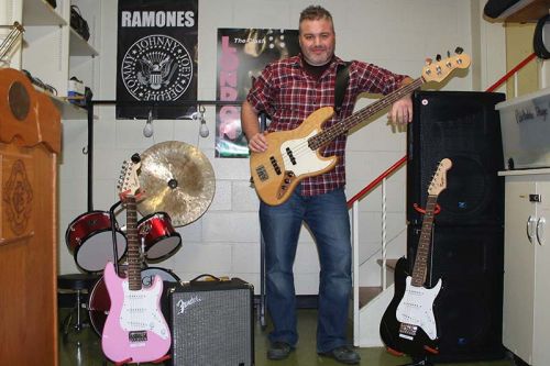 Thanks to a Limestone Learning Foundation grant, Lee Casement is acquiring the gear he needs to bring a School of Rock to Prince Charles Public School.