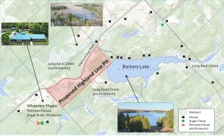 Opponents of Barbers Lake Gravel Pit Pack Ag Hall in McDonalds Corners