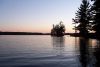 Sunset over Birch Lake