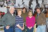 Cutline : Left to right Don and Helen Yearwood, Dennis Black, Allison and Bob Yearwood at Bishop Lake Outdoors in Cloyne