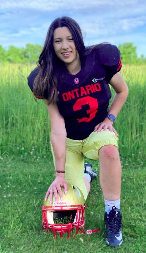 Sydenham Golden Eagle Kalista Andrews will play in the U18 Girls Football Championship in Regina.