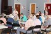 Mayor Frances Smith welcomed everyone to the Open House Wednesday at Oso Hall on updating the Central Frontenac Official Plan. Photo/Craig Bakay