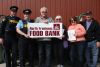 Collecting donations at Mike Dean’s in Sharbot Lake on Saturday were: Aux. Const. Curtis Jacques, Aux. Const. Nicole Greenstreet, Steve Scantlebury, Pam Scantlebury, Beverley Lawrence and Gerry Wood. Photo/Craig Bakay