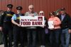 Collecting donations at Mike Dean’s in Sharbot Lake on Saturday were: Aux. Const. Curtis Jacques, Aux. Const. Nicole Greenstreet, Steve Scantlebury, Pam Scantlebury, Beverley Lawrence and Gerry Wood. Photo/Craig Bakay
