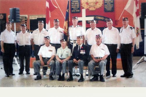 The 48th Highlander Veterans From The Landing In Sicily, July 10, 1943.