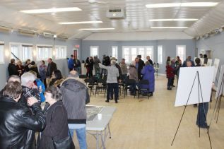 There was plenty of interest in the Sharbot Lake Reconstruction project Open House