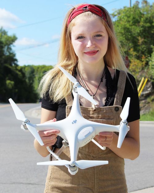 Granite Ridge Education Centre student Makayla Parks has turned one of her courses into a business. Photo/Craig Bakay