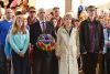 L to R: Olivia Brown, LCol. Kevin Brown, Jacki Hollywood (Brown), Marc Brown, 30 May 2015, Menin Gate, Ypres, Belgium.