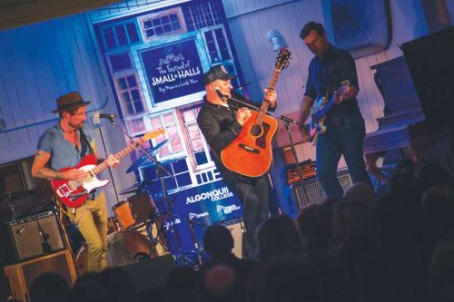 Jim Bryson band. Photo by David Irvine, courtesy of The Ontario Festival of Small Halls
