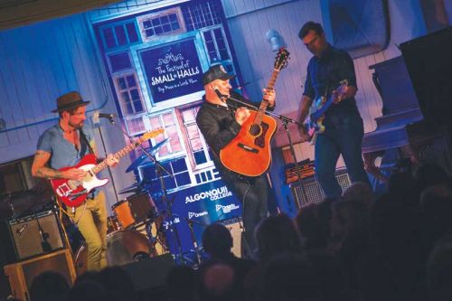 Jim Bryson band. Photo by David Irvine, courtesy of The Ontario Festival of Small Halls