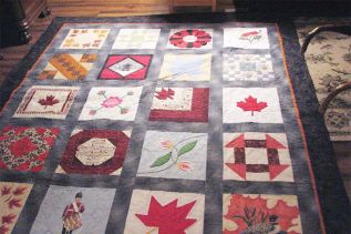 The Canada 150 Quilt will be raffled off at the Sharbot Lake Legion's New Years Party