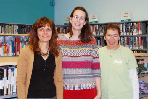 L-r: Katia Jacobs, Laura Carter, Barbara Love