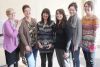 Maribeth Scott (3rd from left) at the awards ceremony with Jan MacPpherson and Marcie Asselstine from NFCS and some of their colleagues from Family and Children&#039;s Services at the award ceremony.