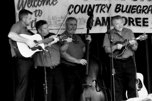 Bill White and White Pine at the 2013 Flinton Jamboree