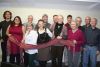 Organizer Candace Lloyd (third from left, front row) was pleased with the turnout for the Traditional Knowledge &amp; Land Use workshop Saturday in Flinton.