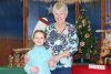 Organizer Mary Murphy and “helper” Marie Choquette were busy getting everything in place for the 10th annual Nativities Display at St. Patrick’s Church in Railton this past weekend. Photo/Craig Bakay