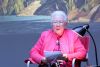 Margaret Hall, daughter of A.J. Casson,  spoke at Bon Echo Provincial Park.