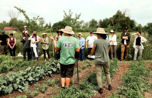 In the cabbage patch with Jenn and Jordan of Forest Flower Gardens - Photo Goodlife Photography