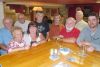 Legion president John Pickernell (in red) with fellow Sydenham Legion Branch 496 members