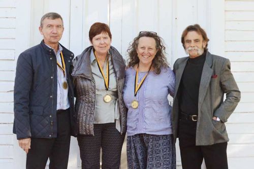 Nick and Jocelyn Whalen, Martina Field, John Stevens