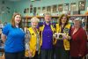 Local Lions vision and hearing screening volunteers, Heather Woodyard, Joanne Ankers, Darlene Slack, Carol Sparling and Heather Gillespie