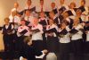 Grace Armstrong leads the Tay Valley Community Choir at their annual Christmas concert in Maberly