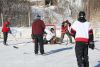 The action was non-stop at the annual 4 on 4 hockey tournament at the Tichborne arena Sunday in support of minor softball. Photo/Craig Bakay