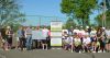 South F\rontenac Mayor Ron VAndewal accepting a cheque for $1,000 from the Frontenac and Kingston Pickleball Associations