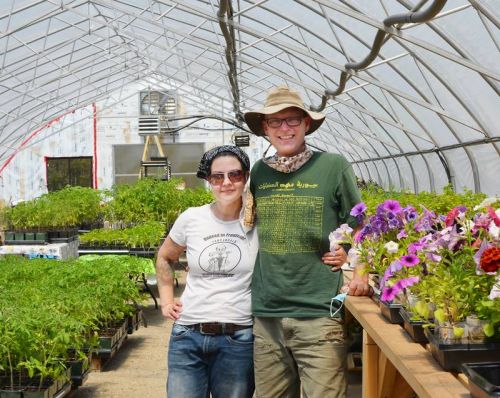 Sarah Weight and Pete Nilson of Unusual Acres.